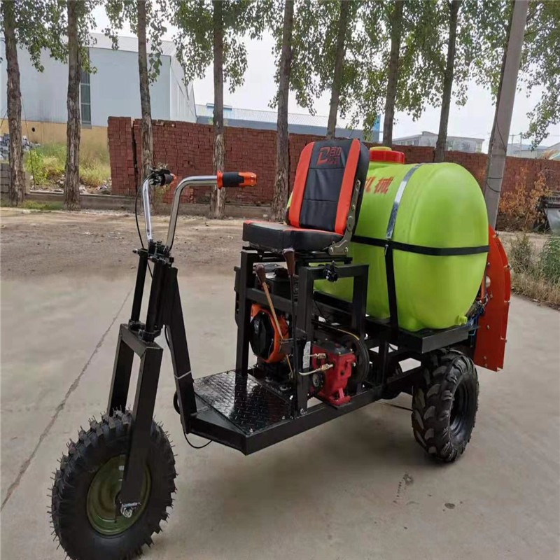 果樹打藥車柴油風(fēng)送噴霧器新款乘坐式果園打藥機(jī)風(fēng)送式高壓打藥機(jī)