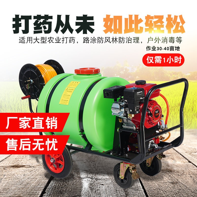 園林噴霧器 手推式高壓汽油打藥機 聯(lián)農動力養(yǎng)殖消毒機包郵