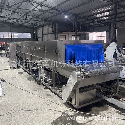 飲料瓶裝巴氏殺菌機 水浴低溫巴氏殺菌流水線 軟包巴氏殺菌機設(shè)備