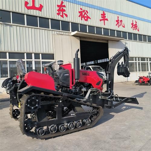 60馬力履帶拖拉機(jī) 水旱耕地機(jī) 農(nóng)田旋耕機(jī)(60馬力)