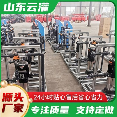 農(nóng)田果園自動(dòng)化水肥一體機(jī)智能灌溉易操作靈活單通道水肥一體機(jī)