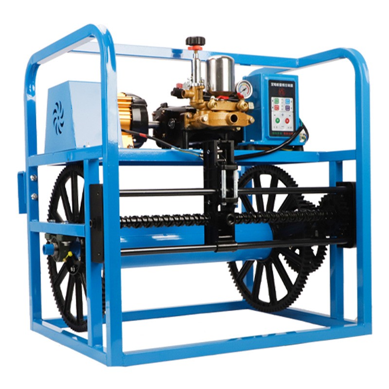 電動高壓打藥機雙電機全自動感應(yīng)繞管機農(nóng)用高壓噴霧器果園噴藥器