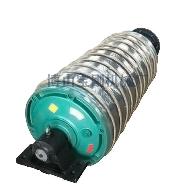 電動(dòng)鑄膠滾筒改向滾筒拉緊滾筒帶式輸送機(jī)配件壓帶輪擋輪定制加工
