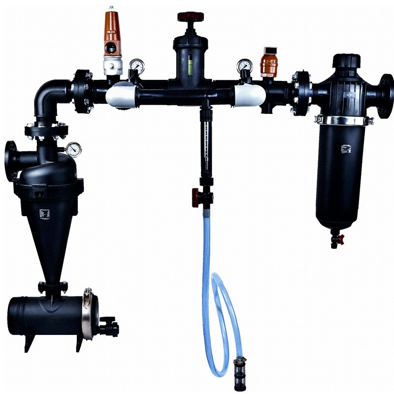 滴灌工程專(zhuān)用組合過(guò)濾器 離心過(guò)濾器+疊片過(guò)濾器