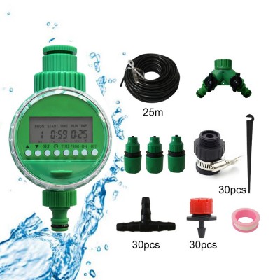 園藝懶人自動灌溉滴水滴灌澆花套裝定時器澆花器