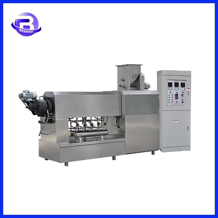 狗糧生產(chǎn)設(shè)備 預(yù)糊化淀粉膨化機(jī) 寵物食品設(shè)備廠家