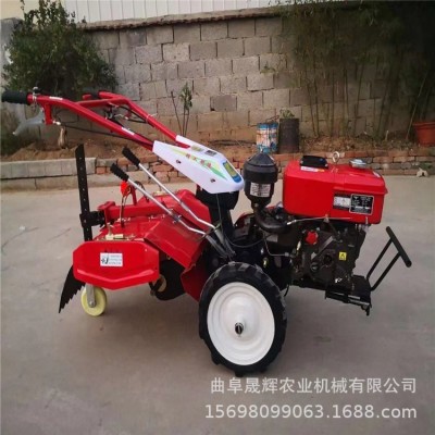 兩驅(qū)/四驅(qū)田園微耕機 小地塊硬地開荒旋耕機 果園茶園松土鋤草機