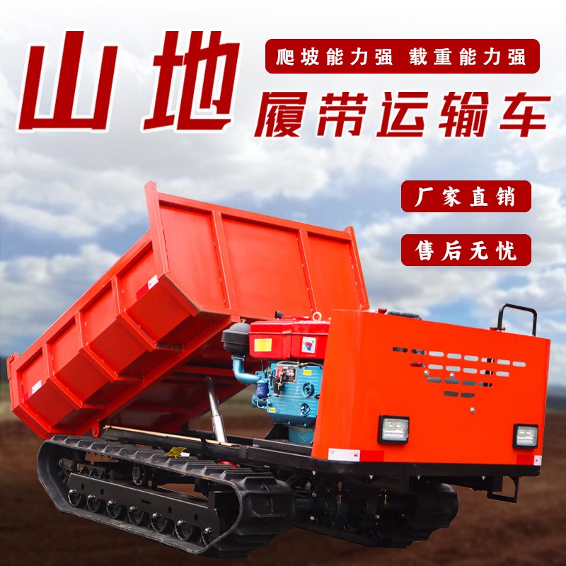 全地形爬山虎履帶運(yùn)輸車(chē)多功能農(nóng)用自卸車(chē)山路窄路運(yùn)輸車(chē)