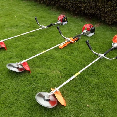 華本牌小型多功能二沖程側(cè)掛式割草機(jī) 割灌機(jī) 打草機(jī)水稻麥?zhǔn)崭顧C(jī)