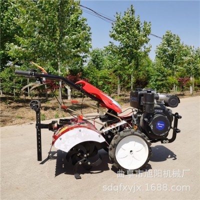 旭陽柴油四驅(qū)微耕機(jī)自走式培土除草起隴一體機(jī)多功能田園管理機(jī)