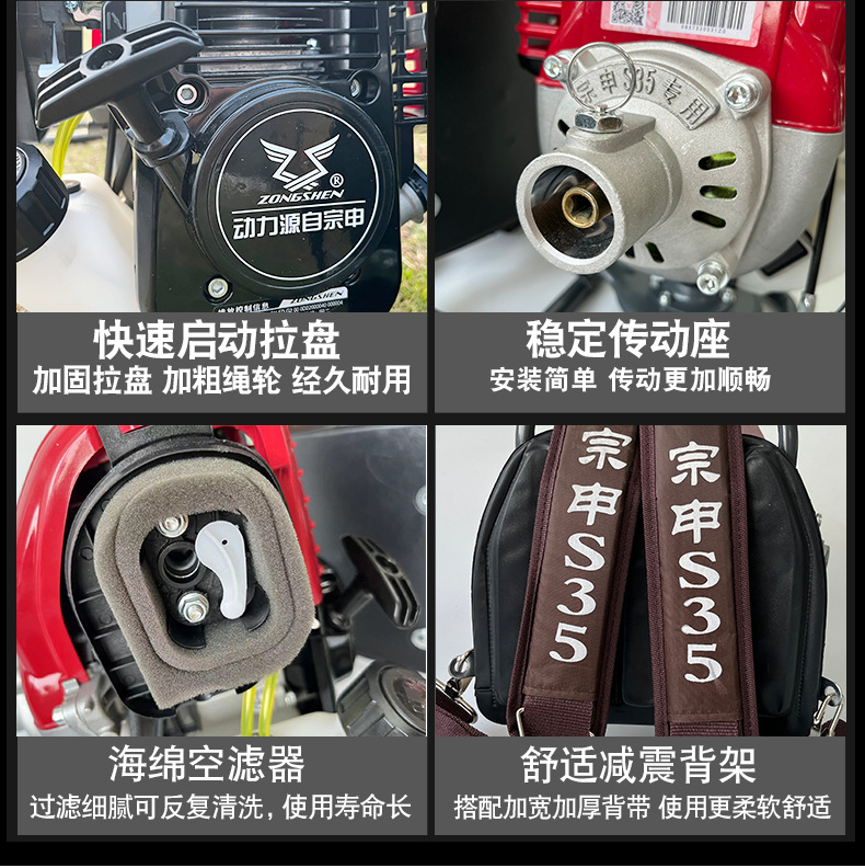 宗申S35悍將割灌機(jī)_17