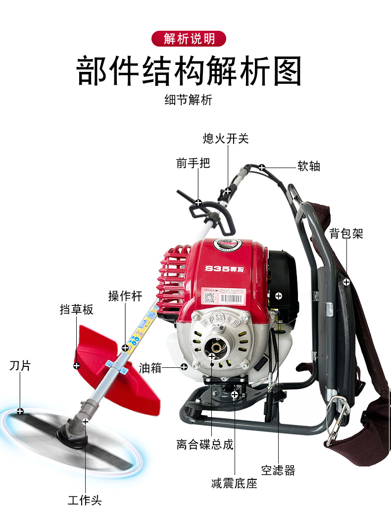 宗申S35悍將割灌機(jī)_09