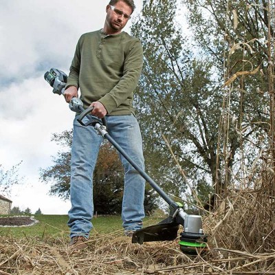 EGO充電式打草機(jī)ST1502S輕便電動(dòng)割草機(jī)ST1521鋰電無(wú)刷草坪修邊機(jī)