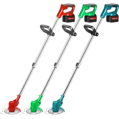 電動割草機(jī)小型家用除草機(jī)充電式草坪機(jī)農(nóng)用鋰電多功能打草機(jī)神器