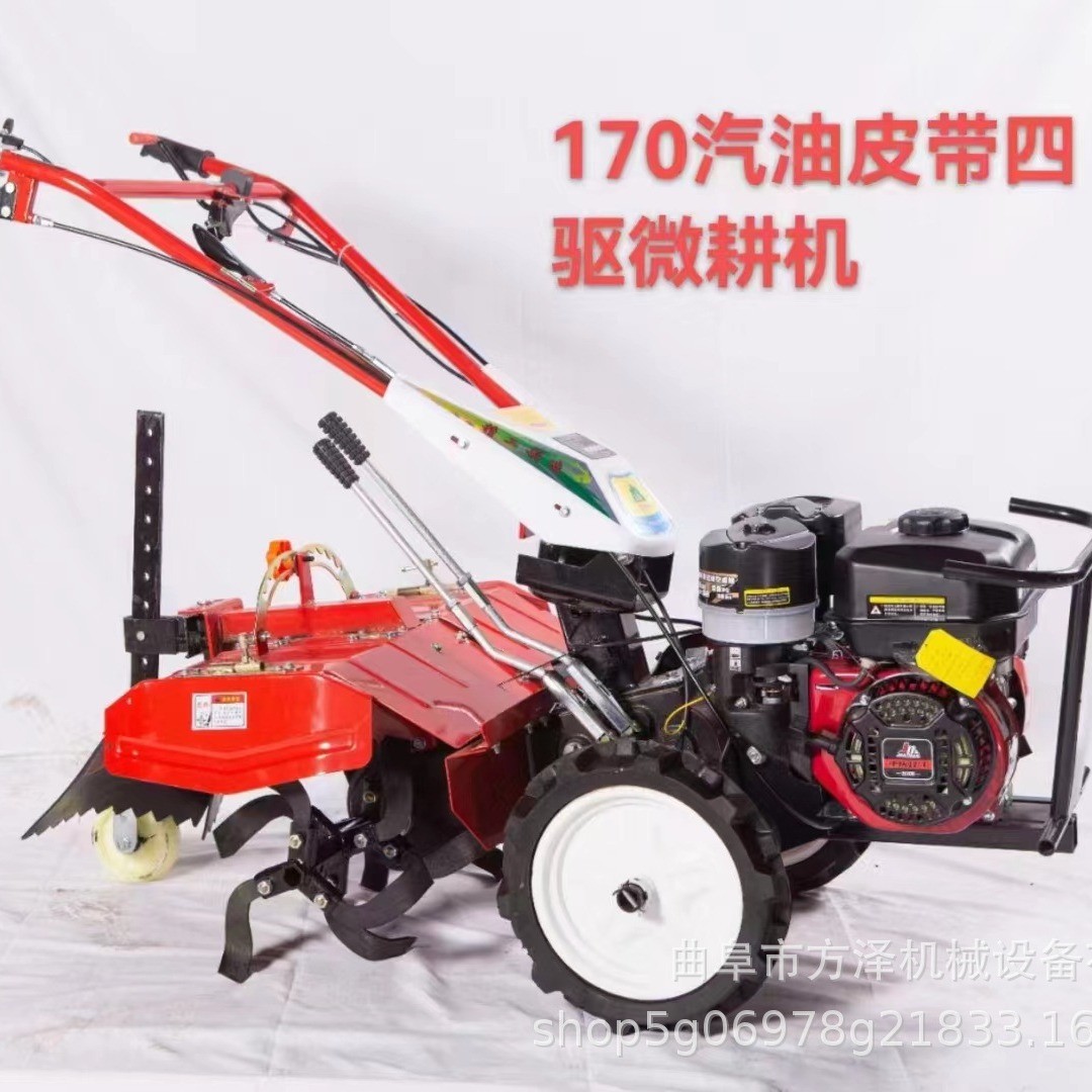 農(nóng)田水田多功能微耕機(jī) 大棚除草旋耕機(jī) 果園汽柴油微耕機(jī)