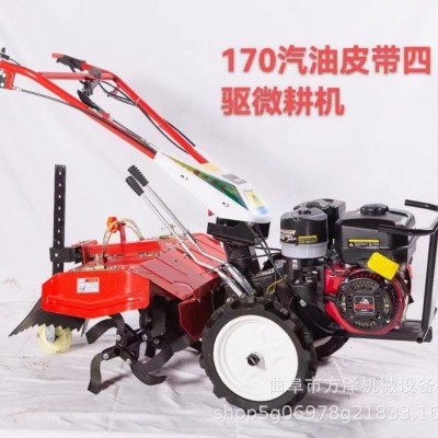 農(nóng)田水田多功能微耕機 大棚除草旋耕機 果園汽柴油微耕機