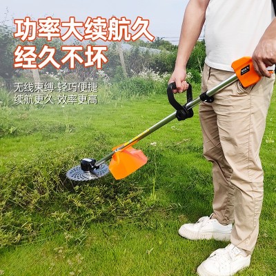 雨萱無刷充電式電動打草機(jī)背負(fù)園林割草機(jī)割灌機(jī)家用農(nóng)用果園園林