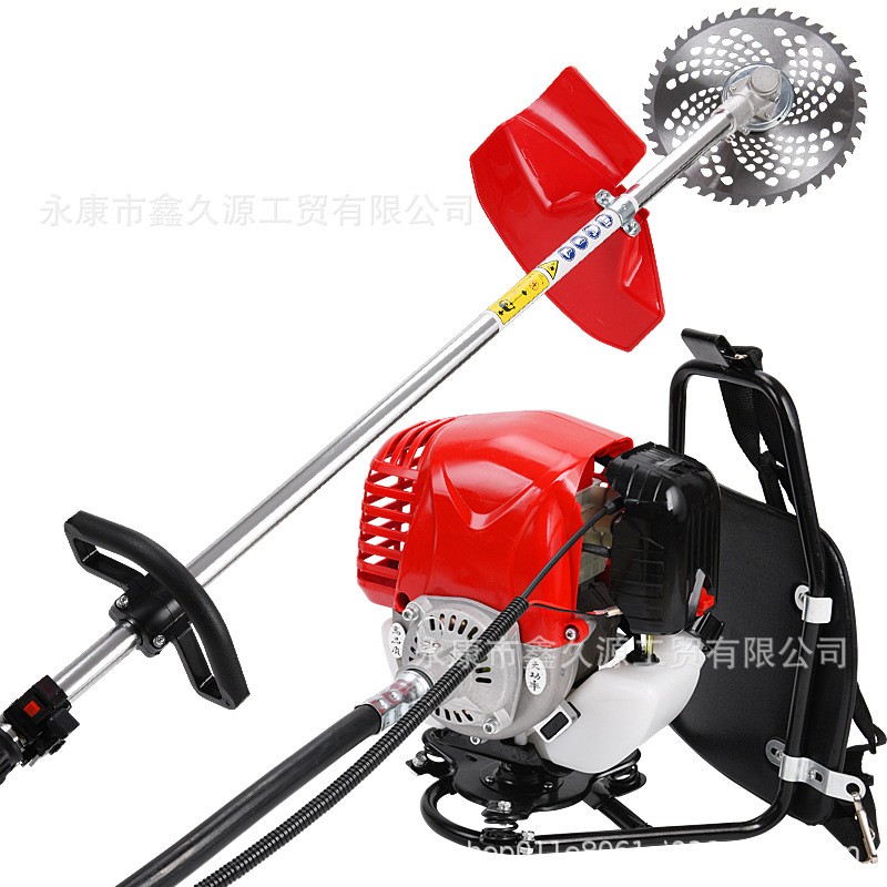 鑫久源割草機農(nóng)用小型多功能汽油機家用收割機割稻除草機廠家批發(fā)