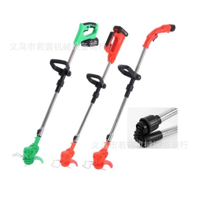 高品質(zhì)21V無刷電機(jī)修剪器電池帶折疊和電池顯示無繩電動(dòng)割草機(jī)配