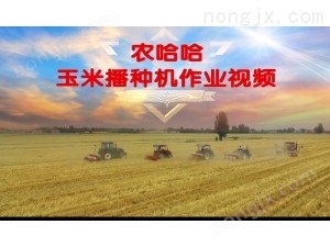 農(nóng)哈哈玉米播種機(jī)-作業(yè)視頻