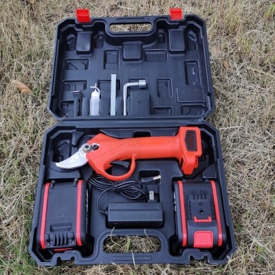 24v鋰電剪刀采花椒剪枝園林用，2塊電池25MM，用