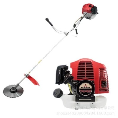 三菱背負(fù)式除草機(jī)割草機(jī)大功率割灌機(jī)二沖程打草機(jī)