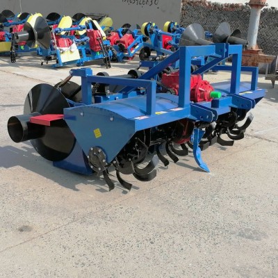農(nóng)田草莓起壟器 蔬菜大棚整地機械 旋耕開溝起壟機