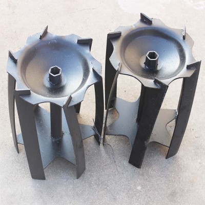 防纏草割草輪除草輪微耕機配套農(nóng)機具除草輪鋤草輪除草刀