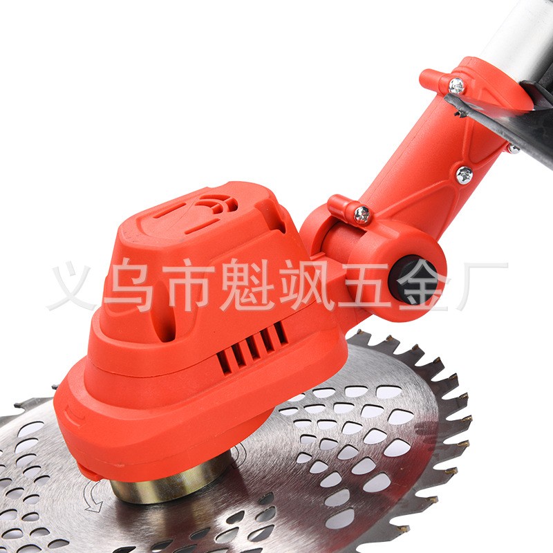 無刷手持電動割草機(jī)電動割灌機(jī)家用鋰電除草機(jī)充電式多功 能打草機(jī)