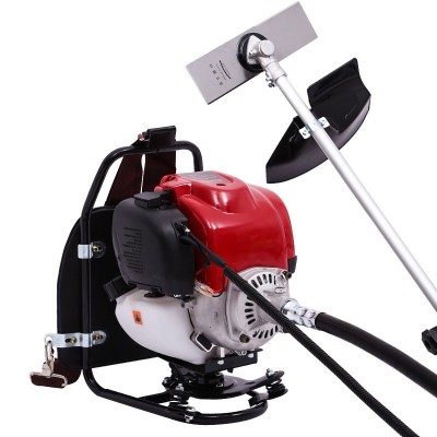 背負(fù)式割草機家用側(cè)掛式打草機大功率多功能開荒鋤草機定制批發(fā)