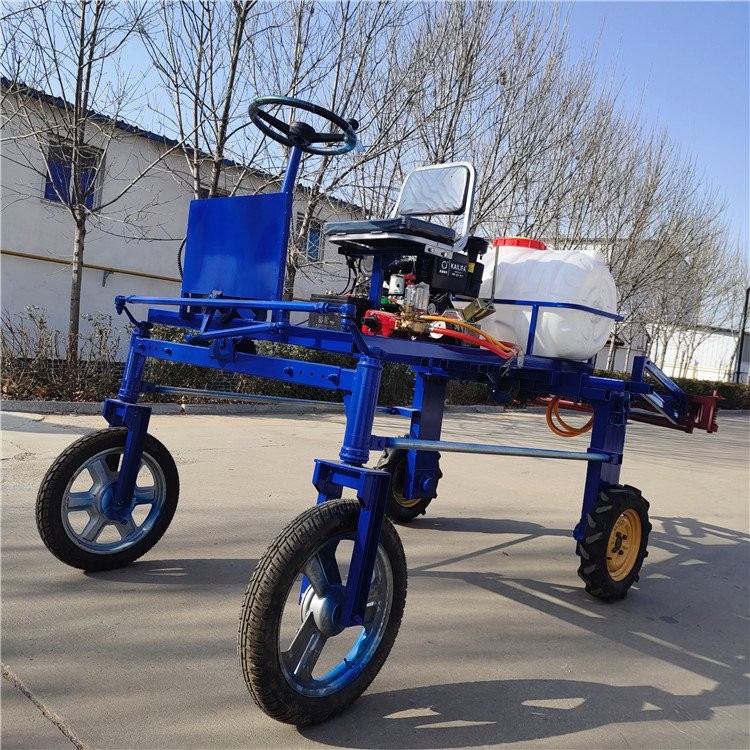 誠譽(yù)乘坐式四輪打藥機(jī) 輪距可調(diào)噴藥機(jī) 高架高桿噴霧機(jī)