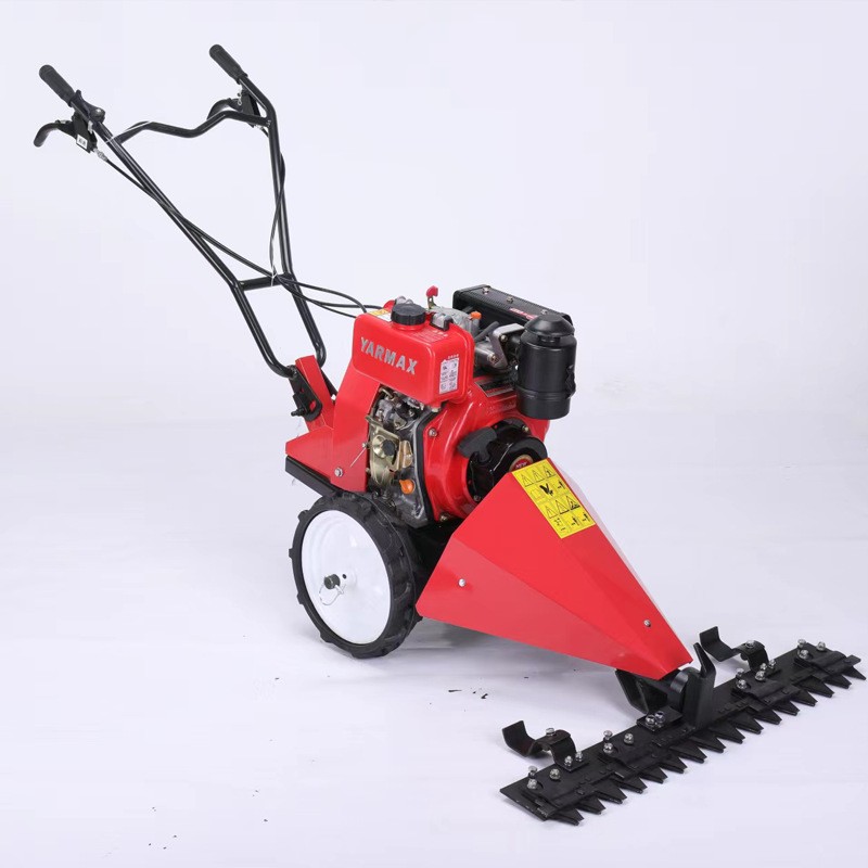 小型手推式汽油剪草機(jī) 柴油電啟動割草機(jī)草坪修剪果園雜草除草機(jī)