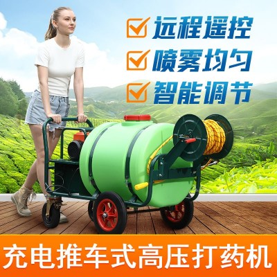 廠家批發(fā)農(nóng)用農(nóng)藥噴霧器 推車式 農(nóng)用 機(jī)械打藥機(jī)高壓電動噴霧器