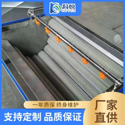 毛輥清洗機 豬腳刷毛加工設(shè)備 花生拋光清洗機器 土豆清洗去皮機