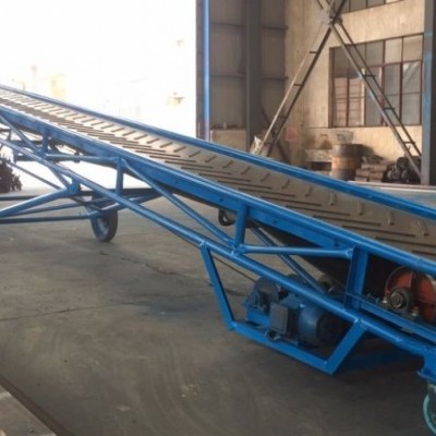 正鑫廠家定制皮帶輸送機(jī) 升降帶式上料機(jī) 爬坡輸送帶 糧食裝車