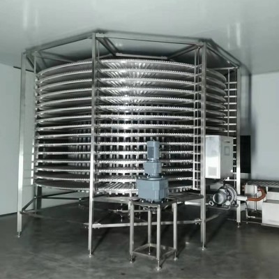 食品螺旋速凍塔輸送機(jī) 冷卻塔 面包塔輸送帶 定制加工