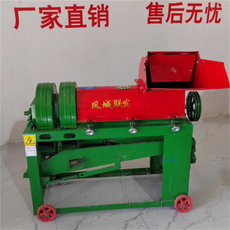 電動(dòng)玉米脫粒機(jī)新款苞米脫粒機(jī)大二型雙風(fēng)三層篩網(wǎng)加厚棒子脫粒機(jī)