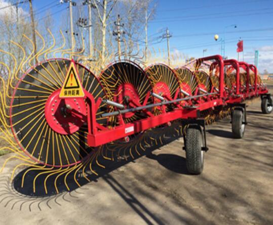 蒙拓9ZCL-9型指盤式側(cè)向摟草機(jī)