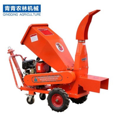 大型樹(shù)枝落葉粉碎機(jī) 單料口大直徑粉碎各類樹(shù)根木材木料