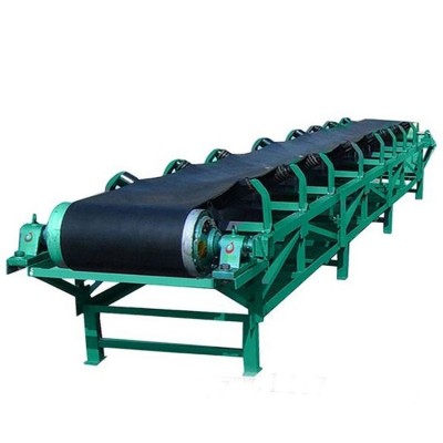 加長(zhǎng)加寬爬坡輸送機(jī) 礦用皮帶傳送機(jī) 化工廠用帶式皮帶機(jī)