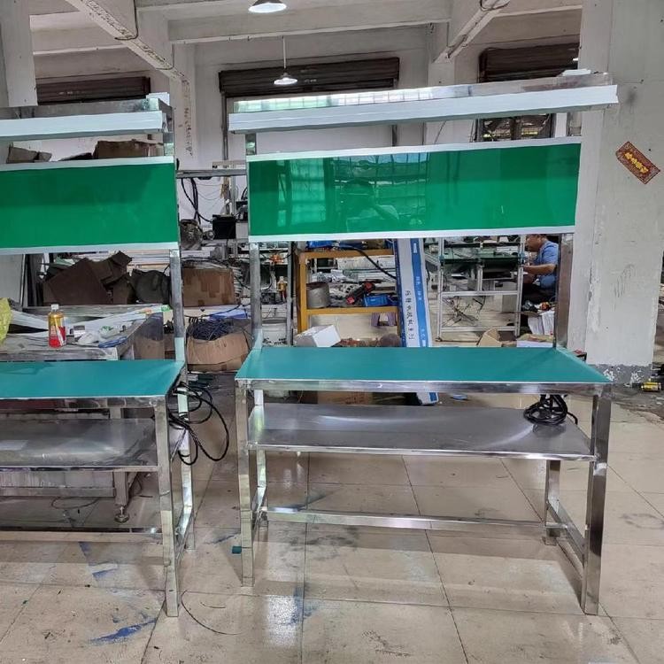 不銹鋼工作臺(tái) 裝配車間操作臺(tái) 展旺達(dá)重型鉗工臺(tái)定制