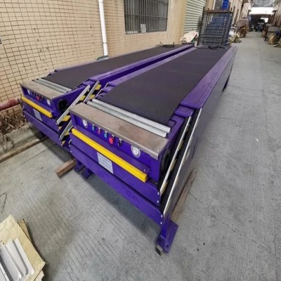 定制大型物流移動(dòng)伸縮機(jī) 帶式自動(dòng)輸送機(jī) 倉庫倒貨裝車皮帶機(jī)
