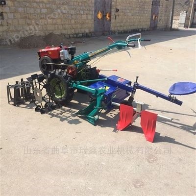 大馬力開荒犁地旋耕機(jī) 手扶柴油犁田機(jī)