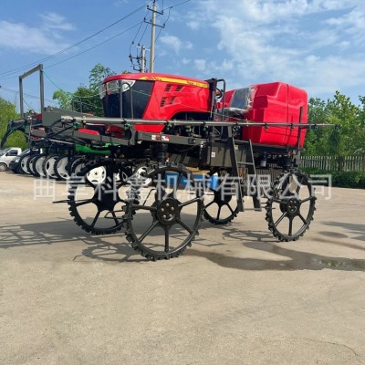 科鑫廠家直供50馬力四輪打藥機大棚果園農(nóng)田打藥車蔬菜藥材噴藥機