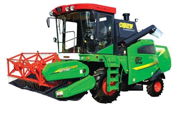 中國收獲4LZ-7自走輪式谷物聯(lián)合收割機