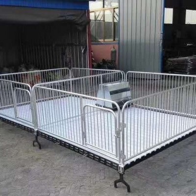 仔豬復(fù)合保育床國(guó)際熱鍍鋅管帶復(fù)合漏糞板和料槽養(yǎng)豬養(yǎng)殖牧畜設(shè)備