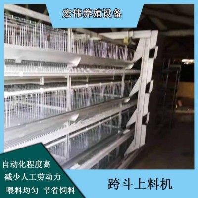 養(yǎng)雞場自動飼喂設(shè)備 大型規(guī)?；u舍喂料機 可行走喂飼料設(shè)備