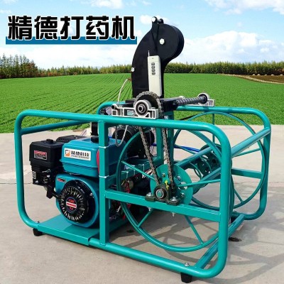 新款精德汽油打藥機 360度轉(zhuǎn)向自動感應收放管噴霧器 果園打農(nóng)藥