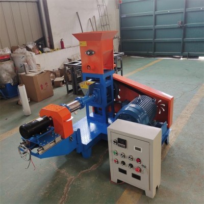 多功能家用220v狗糧機貓糧制作機 寵物飼料膨化機 水產(chǎn)漂浮魚糧機