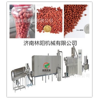 供應林陽漂浮飼料生產(chǎn)線，漂浮膨化魚飼料生產(chǎn)線，飼料加工設備